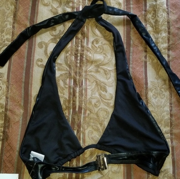 🆕️🏷NWT Faux Leather Swimsuit - Picture 4 of 7